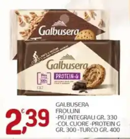 Crai Galbusera frollini più integral, col cuore, protein, turco offerta