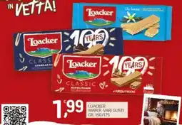 Crai Loacker wafer offerta
