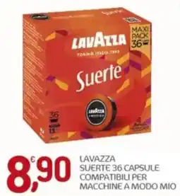 Crai Lavazza suerte 36 capsule compatibili per macchine a modo mio offerta