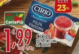 Crai Cirio polpa finissima offerta