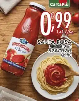 Crai Santa rosa pomodorissimo passata classica offerta