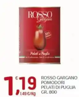 Crai Rosso gargano pomodori pelati di puglia offerta