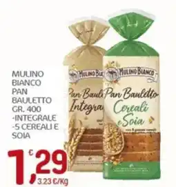 Crai Mulino bianco pan bauletto, integrale, 5 cereali e soia offerta