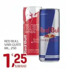 Crai Red bull offerta