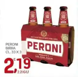 Crai Peroni birra offerta