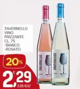 Crai Tavernello vino frizzante, bianco, rosato offerta