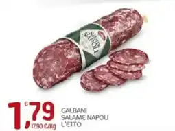 Crai Galbani salame napoli offerta