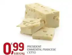 Crai President emmental francese offerta