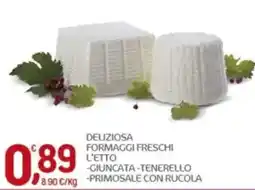 Crai Deliziosa formaggi freschi offerta