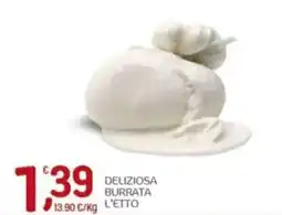 Crai Deliziosa burrata offerta