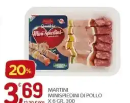 Crai Martini minispiedini di pollo offerta