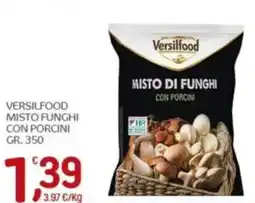 Crai Versilfood misto funghi con porcini offerta