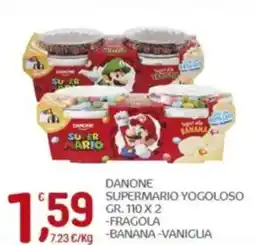 Crai Danone supermario yogoloso offerta