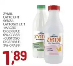 Crai Zymil latte uht senza lattosio offerta