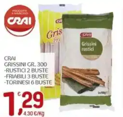 Crai Crai grissini offerta