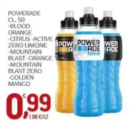 Crai Powerade blood orange offerta
