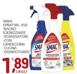 Crai Smac spray bagno, igienizzante offerta