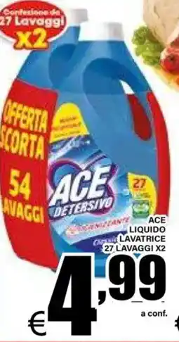 DEM Ace liquido lavatrice offerta