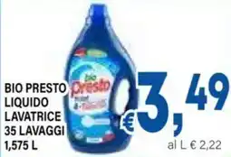 DEM Bio presto liquido lavatrice offerta
