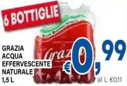 DEM Grazia acqua effervescente naturale offerta