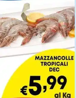 DEM Mazzancolle tropicali dec offerta