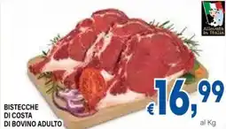 DEM Bistecche di costa di bovino adulto offerta