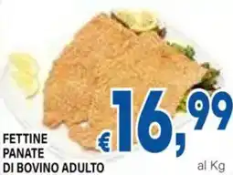 DEM Fettine panate di bovino adulto offerta