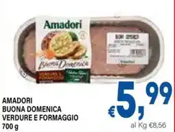 DEM Amadori buona domenica verdure e formaggio offerta