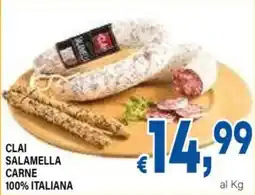 DEM Clai salamella carne 100% italiana offerta