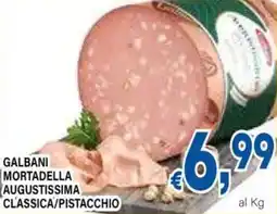 DEM Galbani mortadella augustissima classica/pistacchio offerta