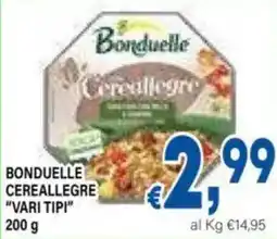 DEM Bonduelle cereallegre offerta