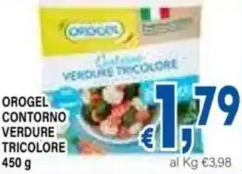 DEM Orogel contorno verdure tricolore offerta
