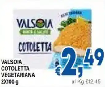 DEM Valsoia cotoletta vegetariana offerta