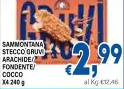 DEM Sammontana stecco gruvi arachide/ fondente/ cocco offerta