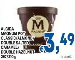 DEM Algida magnum pot classic/almond/ double salted caramel/ double hazelnut offerta