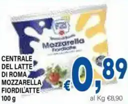 DEM Centrale del latte di roma, mozzarella fiordil'atte offerta