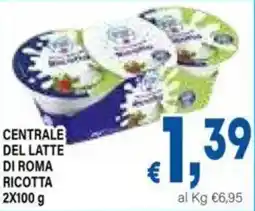 DEM Centrale del latte di roma ricotta offerta
