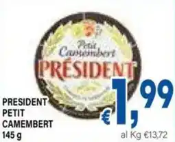 DEM President petit camembert offerta