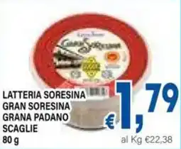 DEM Latteria soresina gran soresina grana padano scaglie offerta
