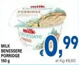 DEM Milk benessere porridge offerta
