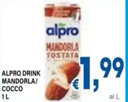 DEM Alpro drink mandorla/ cocco offerta