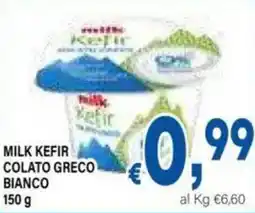 DEM Milk kefir colato greco bianco offerta