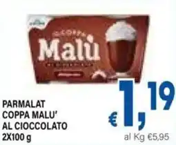 DEM Parmalat coppa malu' al cioccolato offerta
