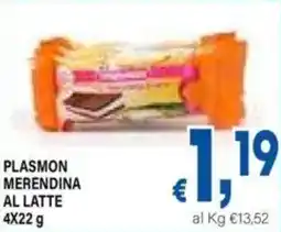 DEM Plasmon merendina al latte offerta