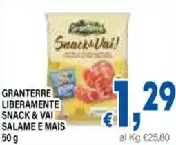 DEM Granterre liberamente snack&vai salame e mais offerta