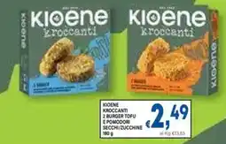 DEM Kioene kroccanti 2 burger tofu e pomodori secchi/zucchine offerta