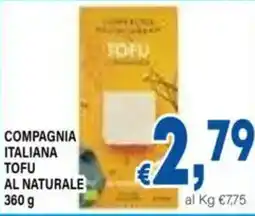 DEM Compagnia italiana tofu al naturale offerta