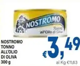 DEM Nostromo tonno all'olio di oliva offerta