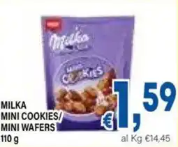 DEM Milka mini cookies/ mini wafers offerta
