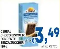 DEM Cereal choco biscotto fondente senza zuccheri offerta